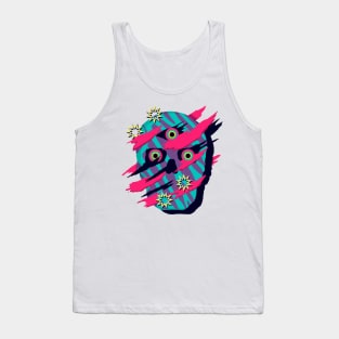 Skull Ghettoblaster by Laprisamata Tank Top